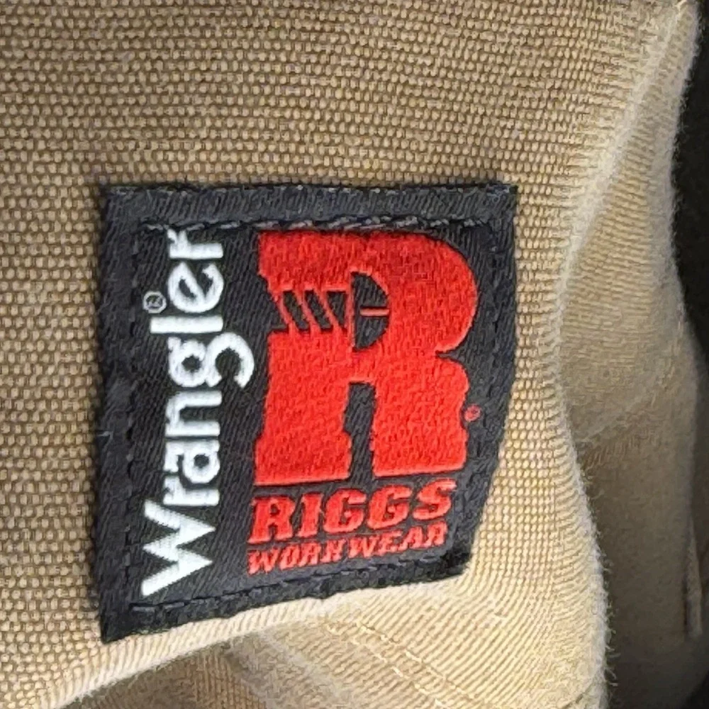 Wrangler Riggs Workwear UtilityPants Mens 48x30 Cargo Canvas Carpenter